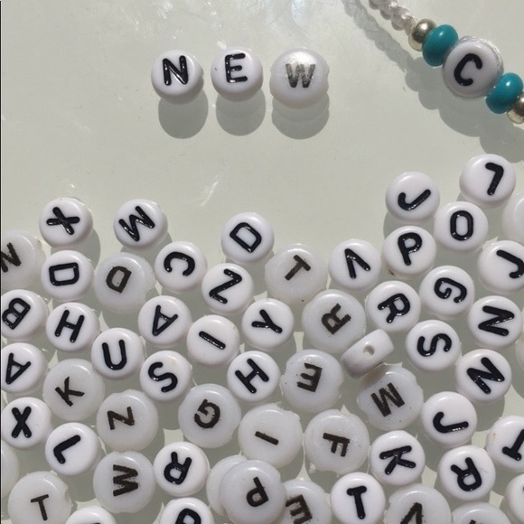 Handmade Personalized Beaded Friendship Bracelet - Picture 3 of 4